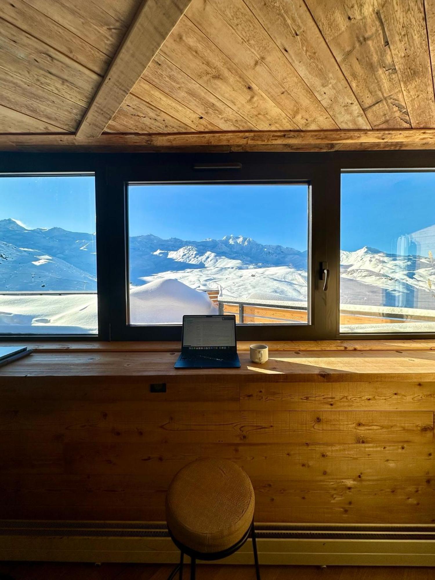 Penthouse Au Coeur De Val Thorens Zimmer foto